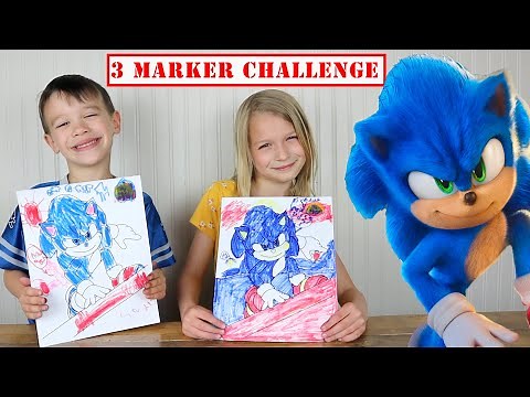 Sonic 2 3 Marker Challenge with Sonic in Real Life!