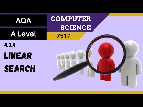 40. AQA A Level (7517) SLR5 - 4.3.4 Linear search