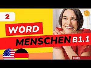 Menschen B1.1| Learn German Vocabulary B1 | German Words with Examples | 01