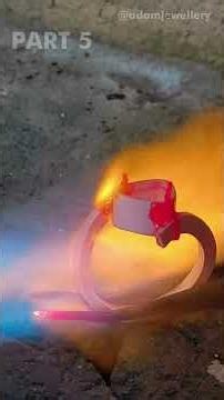 🔨Making a Split Trillion Diamond Ring | Part- 5 #jewelrymaking #handmadejewelry #silverring #diamond