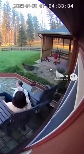 Stray Wolves Storm Front Yard, Family Shocked as Dogs Fight Back | CCTV Footage