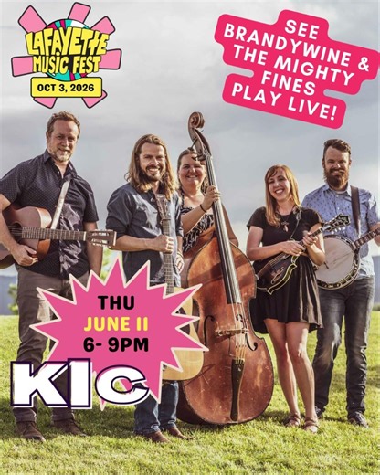 Lafayette Music Fest - The Kickoff Party