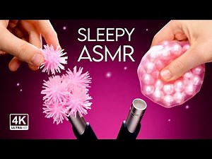 ASMR Sleepy Vibes ONLY | Tingly Triggers & Soothing Whispers Close to Your Ears [4K]