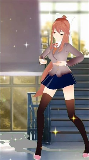 NO BATIDAO - MMD ddlc 🧡🔥✨#mmd #anime #dokidokiliteratureclub #ddlc #fpyシ #dance #trending #fyourpage
