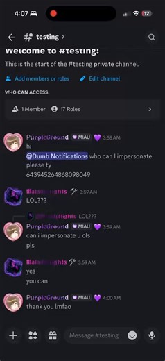 I don't want to invalidate victims. After showing how easy it is to fake discord messages, here's a way to prove they're real. Every message here is verified through discord and can only exist if its genuine.