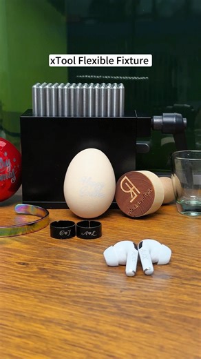  Say hello to the xTool Flexible Fixture! Effortlessly Secures Irregular Shapes. No more slipping or misalignment! Perfect for batch processing handles multiple irregular objects with ease.  Tap this link to learn more about it! https://social.xtool.com/3ViFgpS #xtool #xtoolmade #diyprojects #laserengraving | xTool | Facebook