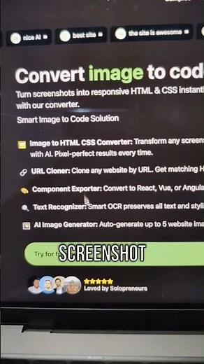 Revolutionize Coding: Convert Designs to Code Instantly with AI!