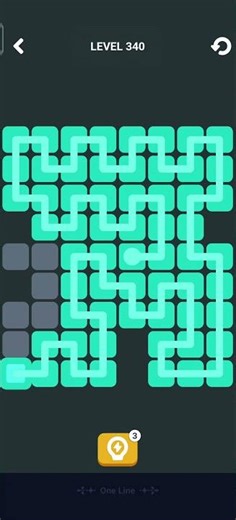 Block Blast One Line Level 340 Solution & Walkthrough | Puzzle Game (Android & iOS Shorts)