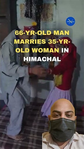 😲 66-year-old groom, 35-year-old bride… love has no age? ❤️👇