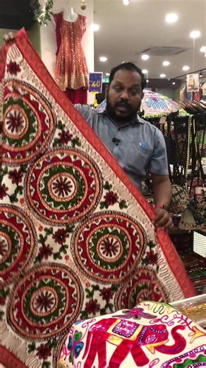 ✨ SS MAHAAYUGAMS STORES ✨ 🎉 New Year • New Arrivals 🎉 ✨ Mirror Work Rajasthani Deco Cloth ✨ 🌈 Bright & Colourful Designs 🪞 Beautiful Mirror Work Detailing 🌸 Premium Fabric with Rich Finish 🏠 Perfect for Wall Décor & Table Décor 🌿 Elegant • Vibrant • Eye-Catching 📏 Sizes Available: ▫️ 20 × 60 ▫️ 35 × 35 ▫️ 35 × 60 💎 Worth RM299 — NOW 60% DISCOUNT! 🔥 Bring home stunning Rajasthani mirror work décor at an amazing New Year offer! #SSMAHAAYUGAMSSTORES #NewYearNewArrivals #MirrorWorkDecor #R