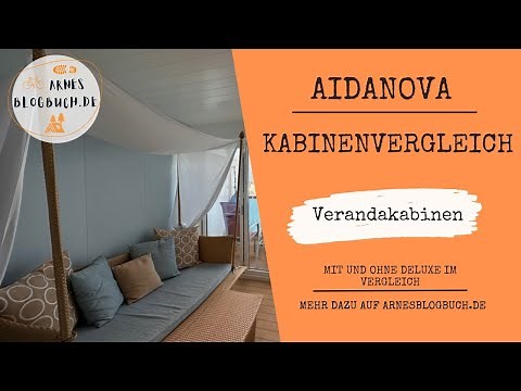 Aidanova Verandakabinen-Vergleich 15196 und 9232