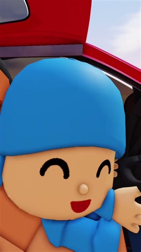 Cute Pocoyo Road Trip #shorts #roblox #robloxedit