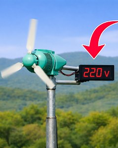 Free Source That Billions of People Don't Know! Powerful Electricity from Ceiling Fan | King Homemade