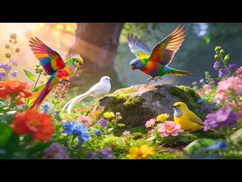 🌸 Spring Ambience with Bird Sounds & Relaxing Piano 🎹 Healing Music for Stress Relief & Inner Peace