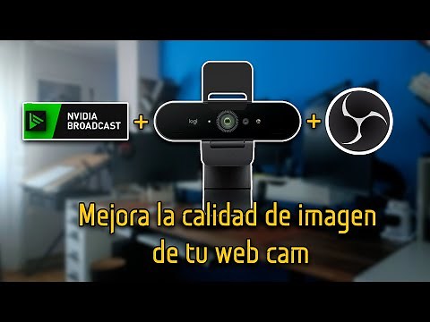 NVIDI BROADCAST + OBS 🔥🔥HOW TO IMPROVE THE QUALITY OF YOUR WEBCAM FOR YOUR STREAMS🔥🔥