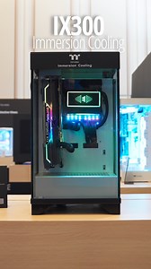 We're taking fish tank PC to a whole new level with our concept systems in the IX300 and IX600 🐟🐠🐡 Discover Thermaltake's first cases designed for immersion cooling! What do you think? Check out everything we had to show off at #CES2025 - https://ces.thermaltake.com/2025/ #thermaltake #liquidcooling #immersioncooling | Thermaltake North America