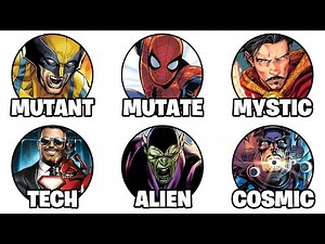 Every Marvel Superpower Classification Explained in 9 Minutes