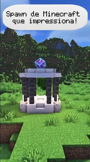 Minecraft: Um Spawn Incrível pra Começar Seu Mundo! 🌍✨ #minecraft #minecraftbuilding #tutorial