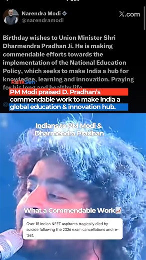PM Modi Praises Dharmendra Pradhan’s Commendable Work on Education System