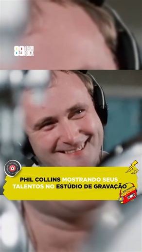 PHIL COLLINS SURPREENDEU TODOS DURANTE UMA GRAVAÇÃO 📸 Histórico Phil Collins, mostrou seus talentos na bateria em um estúdio de gravação, e surpreendeu todos. Créditos: @historyrock_ #89 #89fm #89aradiorock #89fmaradiorock #radiorock aradiorock rock vivaorock philcollins batera | A Rádio Rock