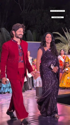 Laya Garu & Kaushal Manda for Fashion Pageant | Super Mom & Me #kaushalmanda #laya #pageant #mom