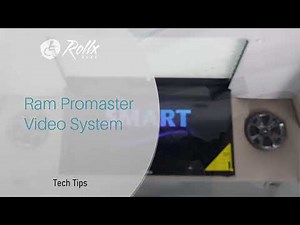 Ram ProMaster Wheelchair Accessible Van with Video System | Rollx Vans Technology