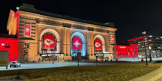 Super Bowl champion Chiefs have arrived back in Kansas City