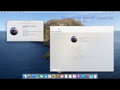 Installing PearOS CATALINA
