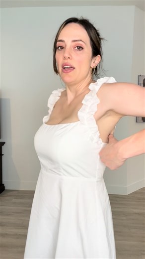 Watch 36DD what size in this ruffle dress? #ad on Amazon Live