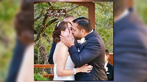 Couple 'stops time' to remember wedding forever #MannequinChallenge