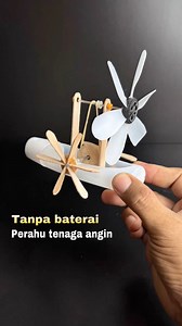 897K views · 11K reactions | Diy creative Real perahu tenaga angin | Real wind powered boat #creative #diy #toys #technology | Gudang Kreatif | Facebook