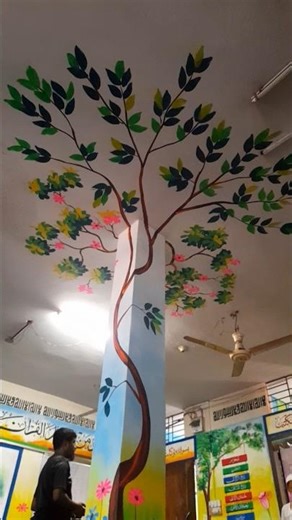 how to make tree art