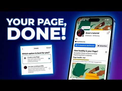 How To Create A Facebook Page in 2026 (Quick and Easy)
