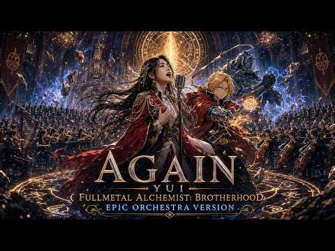 YUI - Again | Epic Orchestral Cover | Fullmetal Alchemist: Brotherhood OST