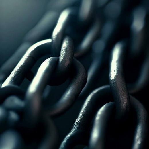 Chain rattling sound effect