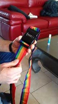 Changer le code d'une ceinture de valise