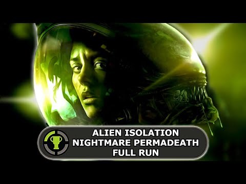 Alien Isolation - Nightmare Mode Permadeath (One Shot Achievement)