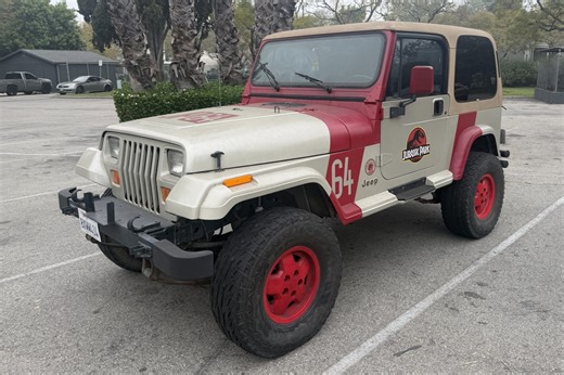 No Reserve: 1994 Jeep Wrangler Sahara 4.0 5-Speed Jurassic Park Tribute