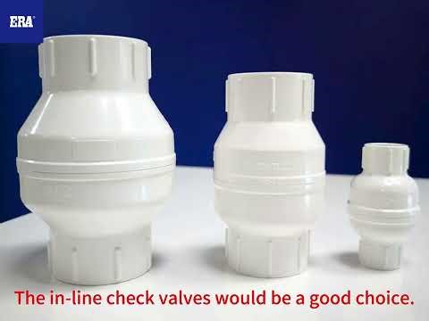 PVC check valves