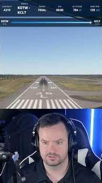 Everything was going well UNTIL that gust of wind! #msfs2024 #fenix