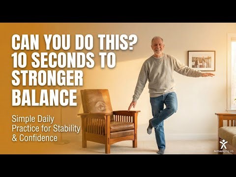 “Can You Balance 10 Seconds? Must-Try Test for Seniors 60+!”