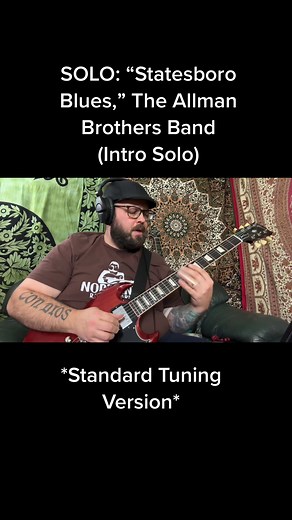 Aprender solos de slide en afinación estándar