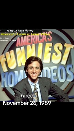 America's Funniest Home Videos premiered November 26, 1989.
