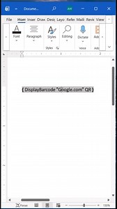 ❓ QR Code من داخل Word؟ نعم، بدون أي برامج إضافية 📄⚡ ❓ Create a QR Code directly in Microsoft Word No extra software needed 🚀 #QRcode #MicrosoftWord #WordTips #Tech #وورد #تقنية #حيل_كمبيوتر #تعلم | Hasan vba