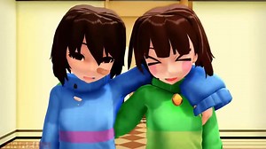MMD Undertale 第1部分