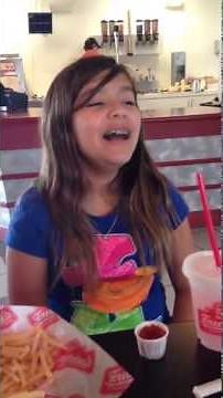 Round 2, girl laughing for no reason . I think she has a laughing condition