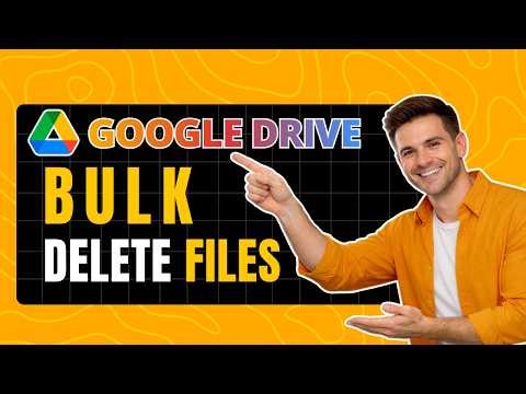 How to Bulk Delete Google Drive Files Permanently (Including Shared Files)