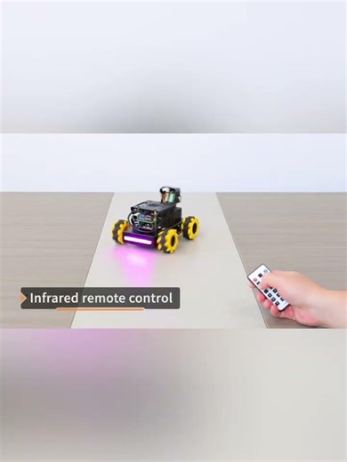 See the world through machine eyes—Raspbot‑V2 AI vision takes control. #raspberrypi #robotics #ros2