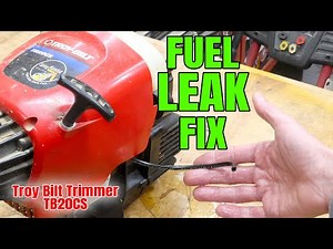 Fixing a Leaky String Trimmer Before Spring! (Troy-Bilt TB20CS Fuel Line Repair)