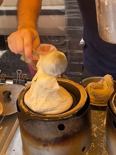 Malaysian Style Crispy Apam Balik Making